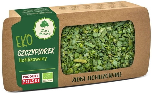 Glutenfreier gefriergetrockneter Schnittlauch BIO 15 g - GESCHENKE DER NATUR - Biogo.de