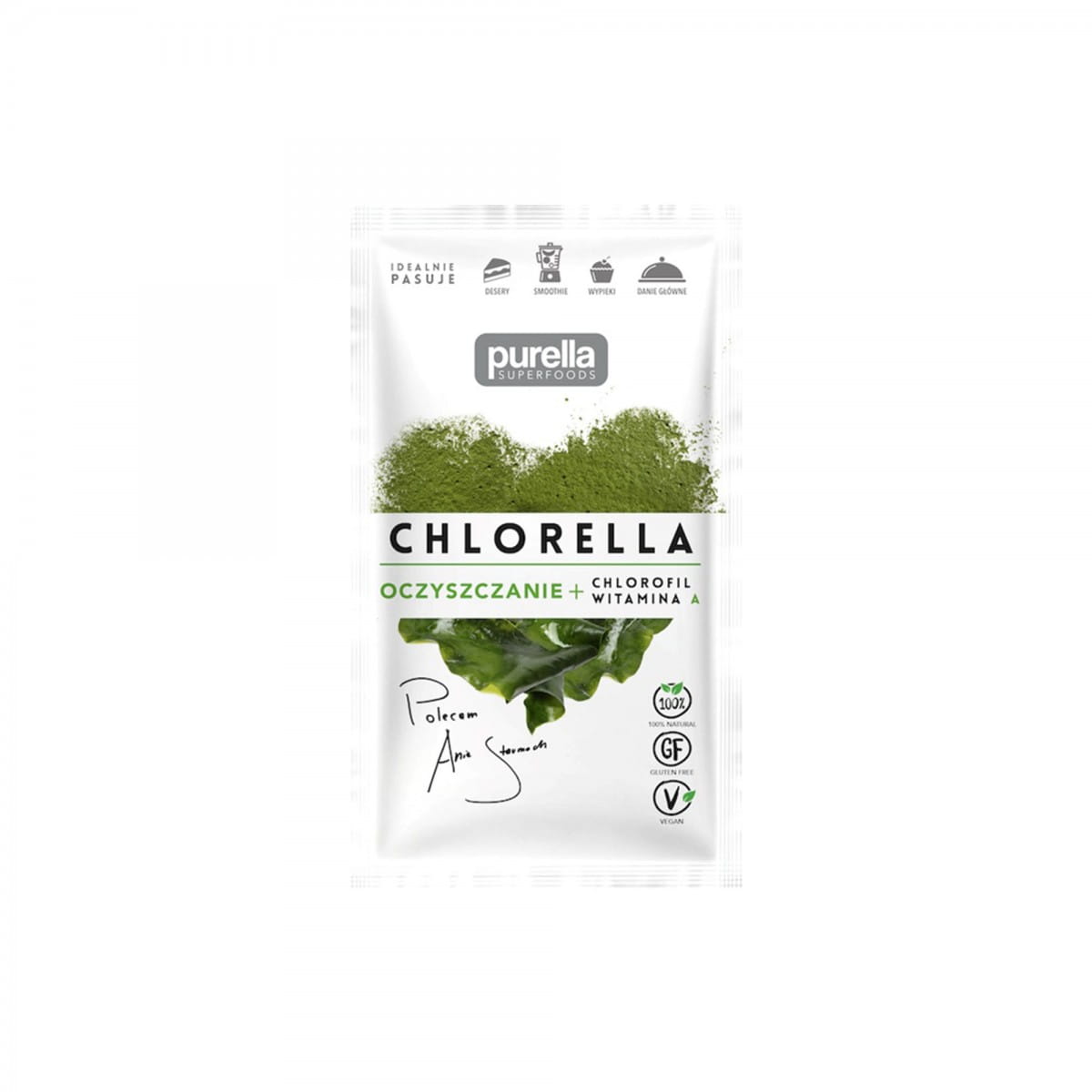 Chlorella reinigendes Chlorophyll + Vitamin A 21 g PURELLA FOOD