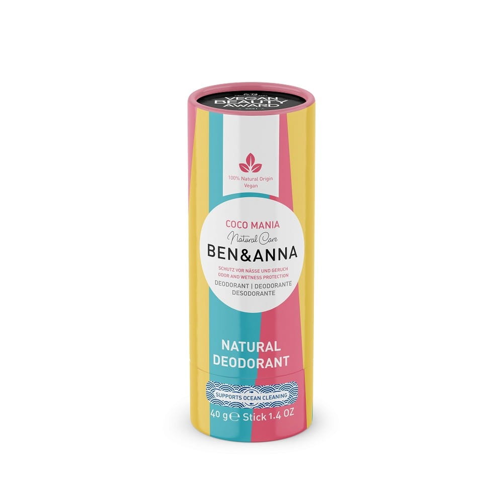 DEODORANT STICK AUF BASIS VON COCO MANIA ECO Soda 40 g - BEN & ANNA - Biogo.de