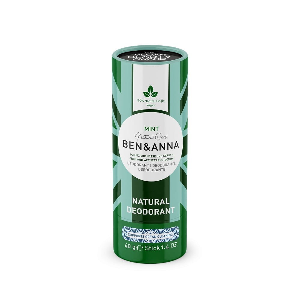 DEODORANT STICK BASED ON MINT ECO Soda 40 g - BEN &amp; ANNA