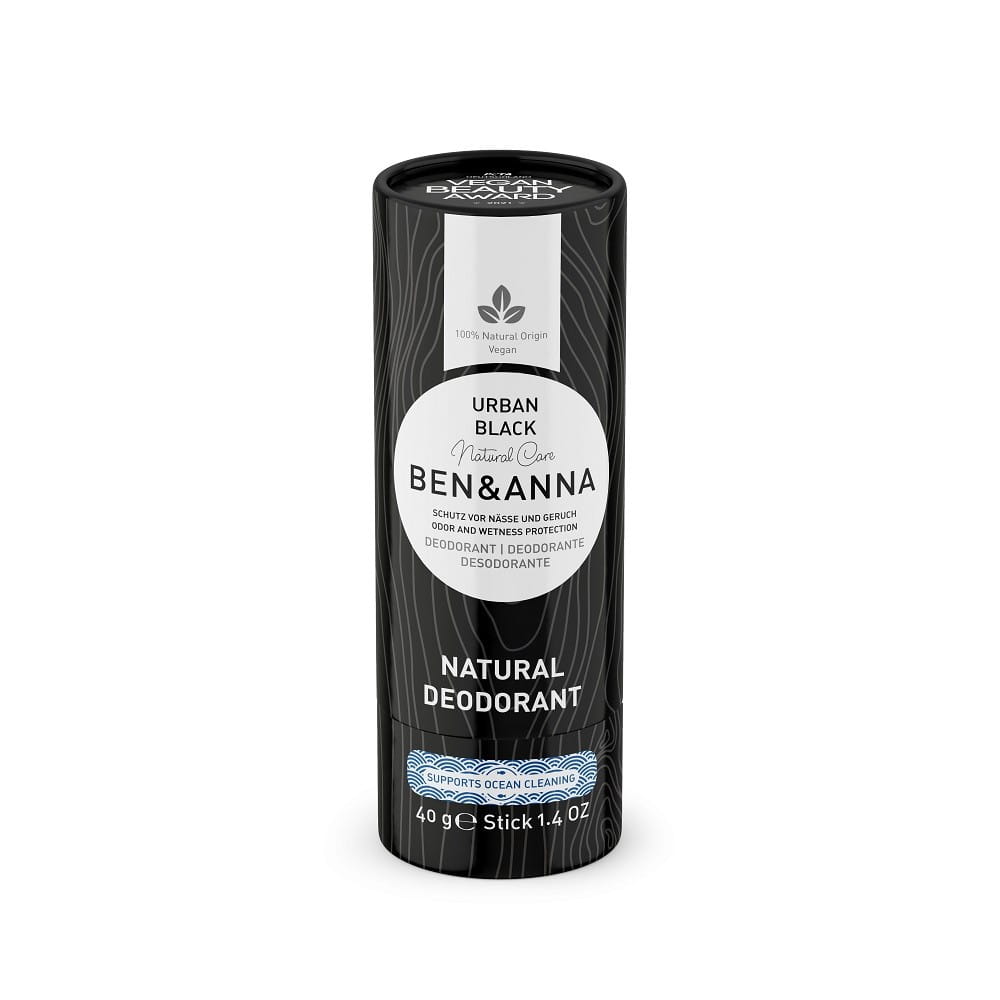 DEODORANT STICK AUF BASIS VON URBAN BLACK ECO Soda 40 g - BEN & ANNA