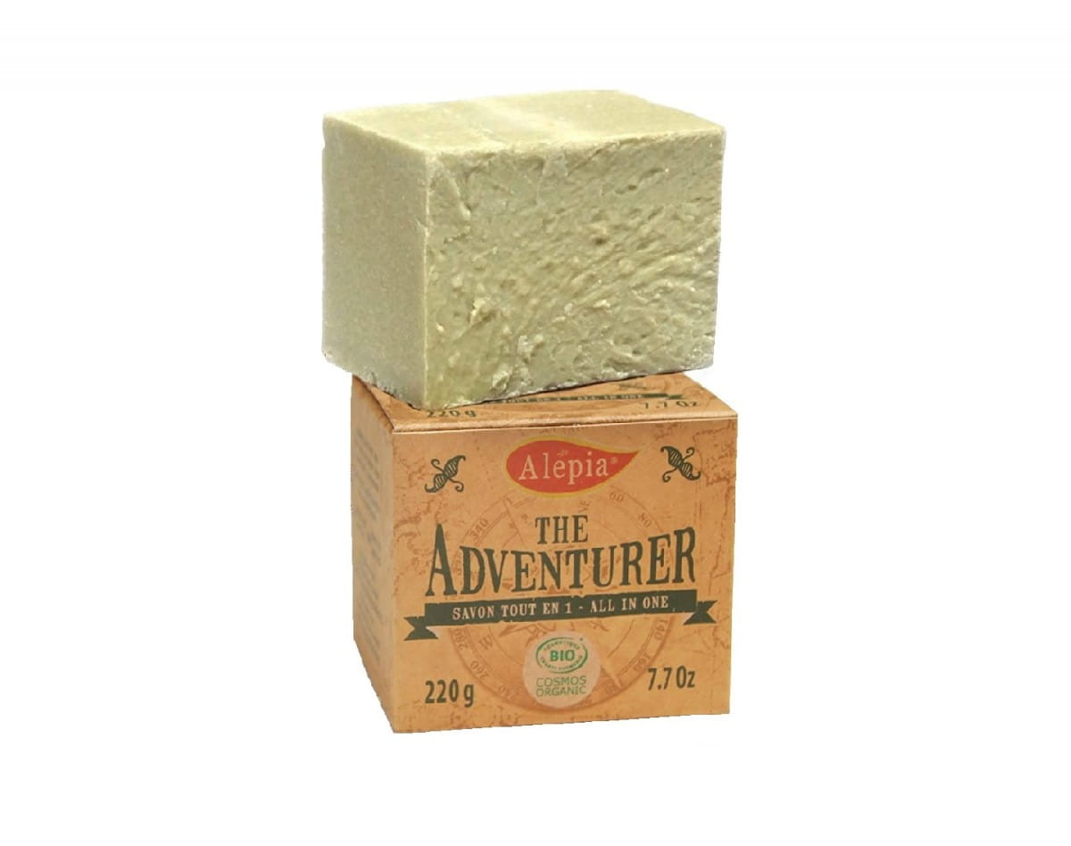 L'AVENTURIER ECO UNIVERSAL SOAP 220 g - ALEPIA