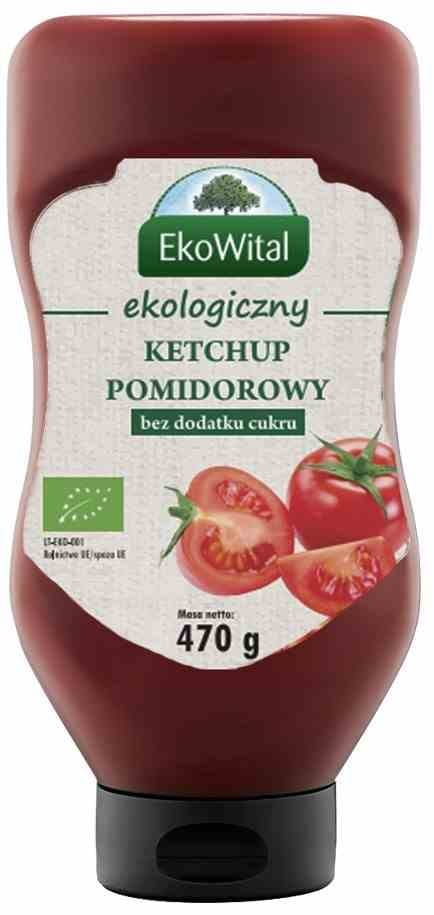 Ketchup ohne Zuckerzusatz BIO 470 g - Biogo.de Huvudsaklig produktbild