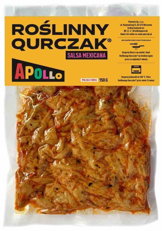 QURCZAK Apollo Gemüse Qurczak Salsa Mexicana in 150g Verpackung, frische Salsa mit Gemüse für mexikanische Gerichte