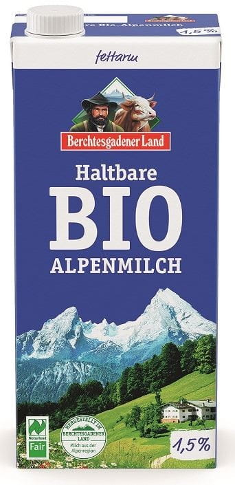 UHT-MILCH (min.1,5% FETT) BIO 1 L - BERCHTESGADENER LAND - Biogo.de