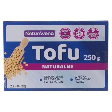 Prírodné tofu kocky 250 g - NaturAvena