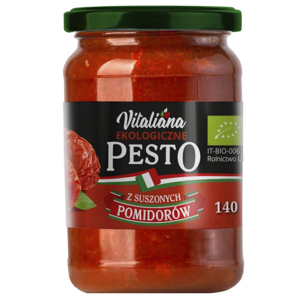 Getrocknetes Tomatenpesto Bio 140 g - Vitaliana - Biogo.de Κύρια εικόνα προϊόντος