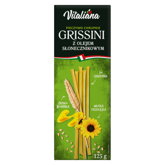 Grissini-Finger mit Sonnenblumenöl 125 g NaturAvena - Biogo.de Hover Image