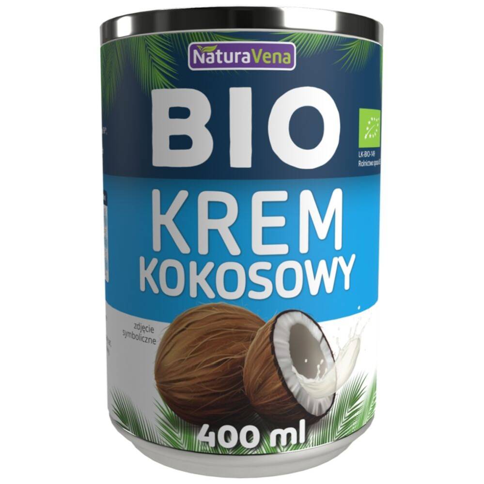 Coconut cream 17% 400 ml organic - NaturAvena