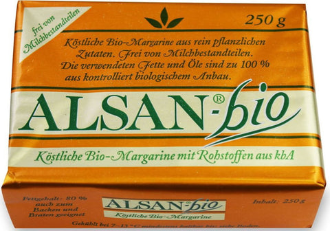 on offer MARGARINE ORGANIC 250 g - ALSAN