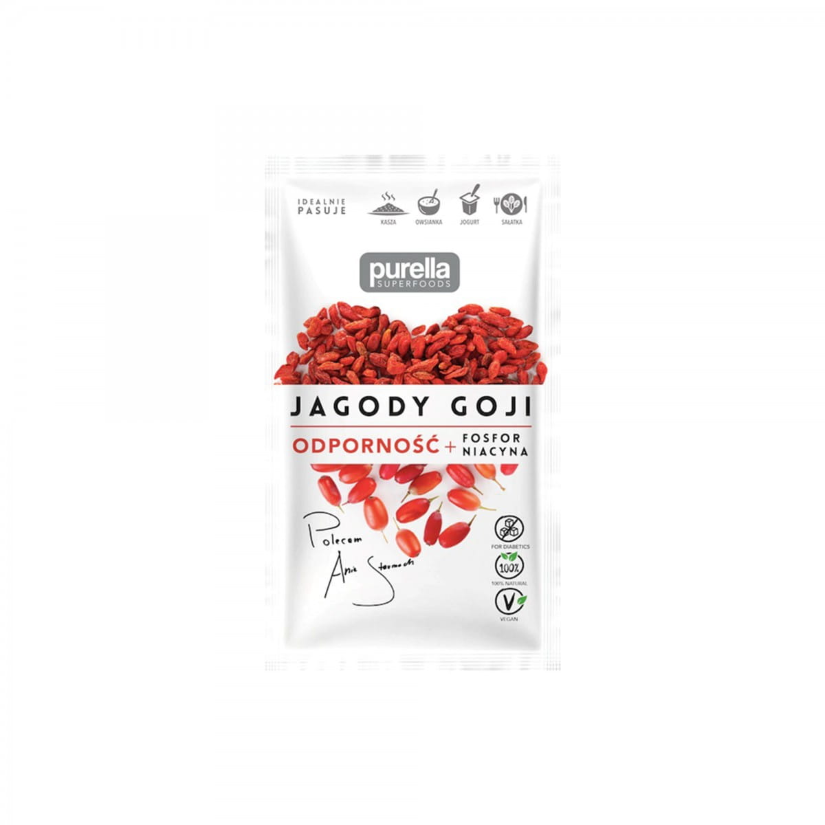 goji berries. Resistance. Phosphorus + Niacin 45 g