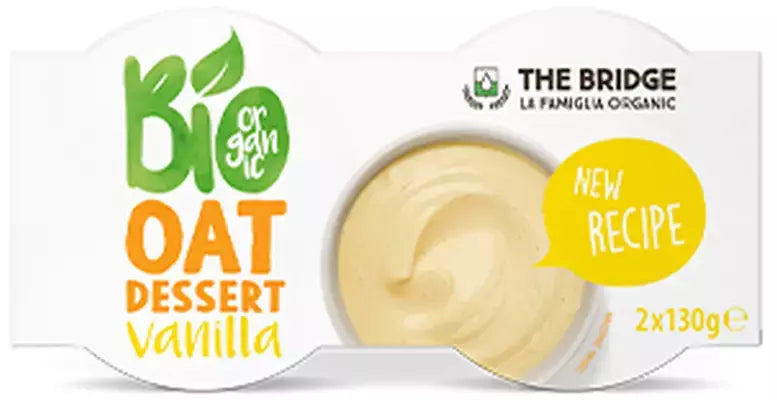 Haferdessert - Vanille 2x130g EKO THE BRIDGE - Biogo.de Pääkuva