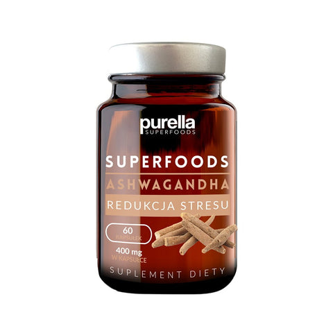 Superaliments Ashwagandha Réduction du stress 30 g - 60 gélules