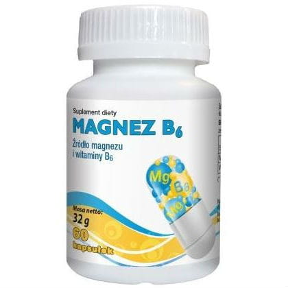 Magnesium + Vitamin B6 60 Kapseln GORVITA Imagem principal do produto