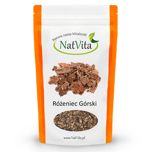 Arktischer Bergrosenkranz mit Goldwurzel, NATVITA, geschnitten, 50g, natürliche Heilpflanze für Wellness und Gesundheit