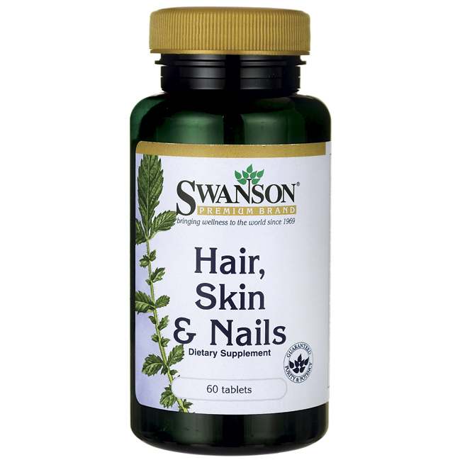 Haare Haut Nägel Haare Haut Nägel 60 SWANSON Tabletten Image principale du produit