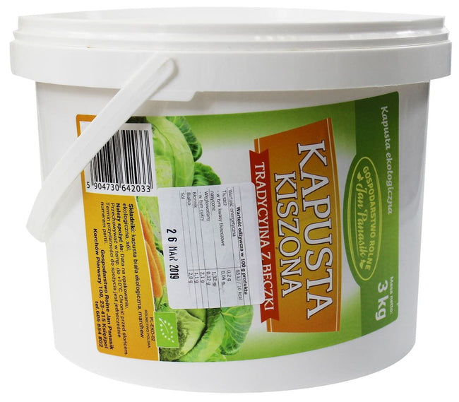 Sauerkraut BIO 3 kg (Eimer) - JAN PANASIK Hover Image
