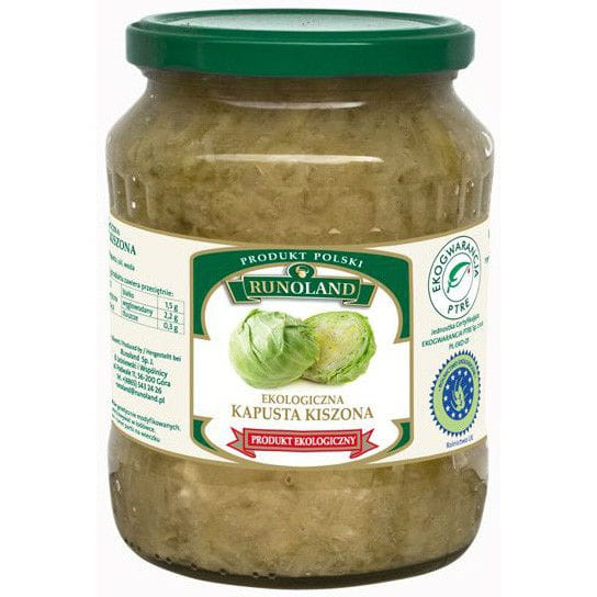 Sauerkraut BIO 700 g - RUNOLAND मुख्य छवि