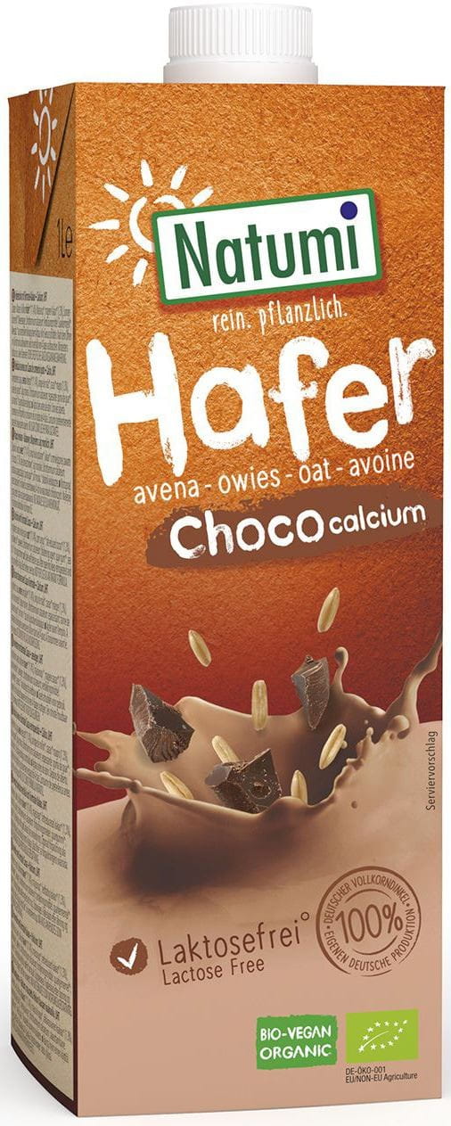 Hafer-Schoko-Drink mit Kalzium aus Meeresalgen BIO 1000 ml - NATUMI Hoofdafbeelding