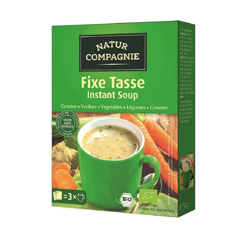 BIO Instant-Gemüsesuppe (3 x 18 g) - NATUR COMPAGNIE