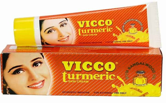 Natürliche vegane Gesichtscreme Kurkuma 30g VICCO