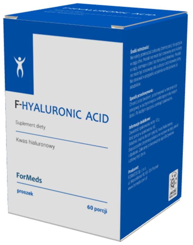 F - Hyaluronsäure Hyaluronsäure 200 mg 60 Portionen 42 g FORMEDS