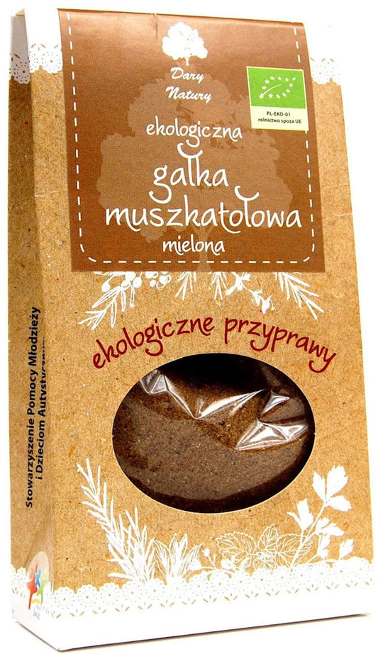 Gemahlene Muskatnuss BIO 30 g - GESCHENKE DER NATUR