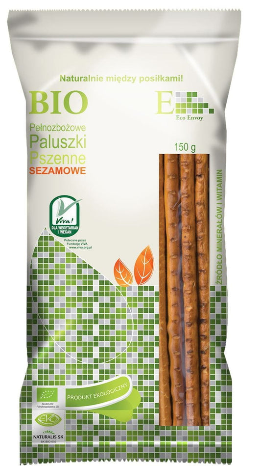 BIO Sticks mit Sesam 150 g - BIO ENVOY Sticks