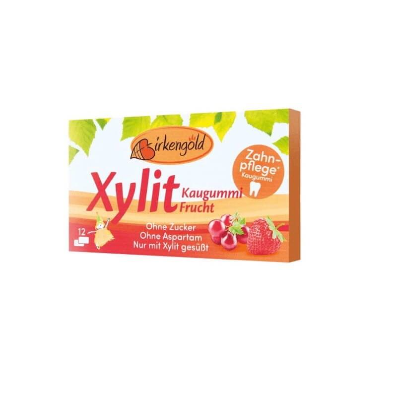 Kaugummi Xyliton, Fruchtgeschmack 12 Lutschtabletten 17 g WORLD PATH