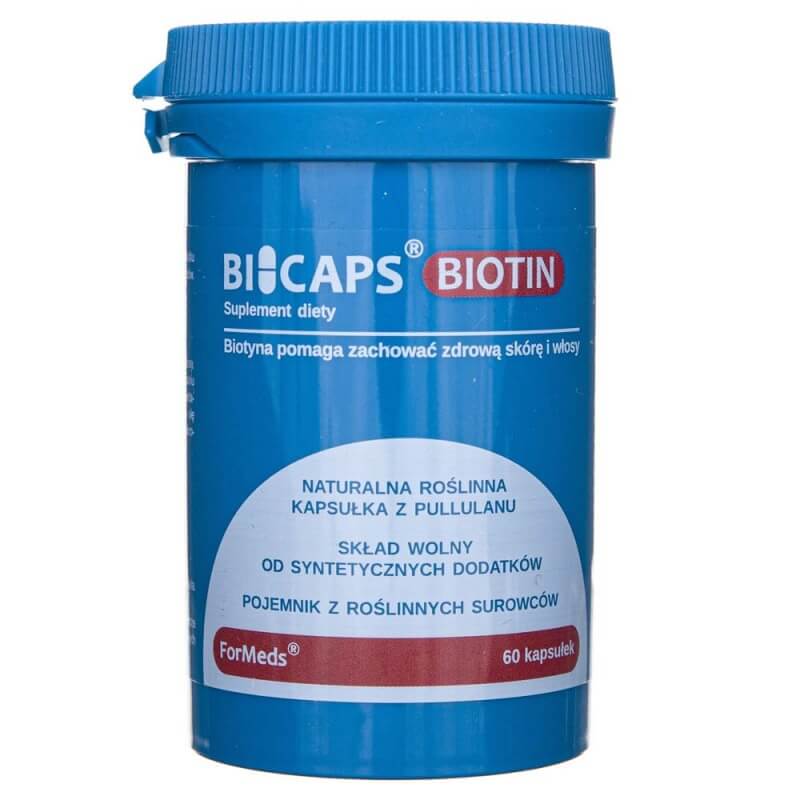 Bicaps Biotin bioTIN 2500μg 60 Portionen 60 FORMEDS Kapseln Hauptbild