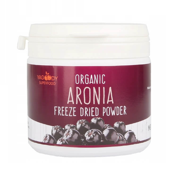 Aronia gefriergetrocknet in Pulver BIO 100 g YAGOODY Immagine principale del prodotto