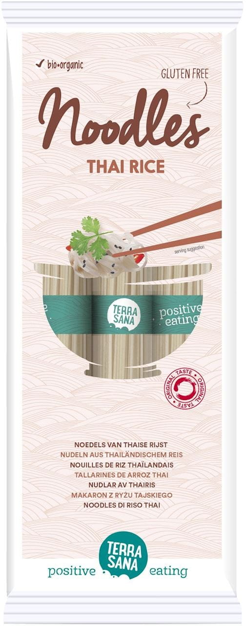 Reisnudeln (Thaireis) glutenfrei BIO 250 g - TERRASANA Hoofdafbeelding
