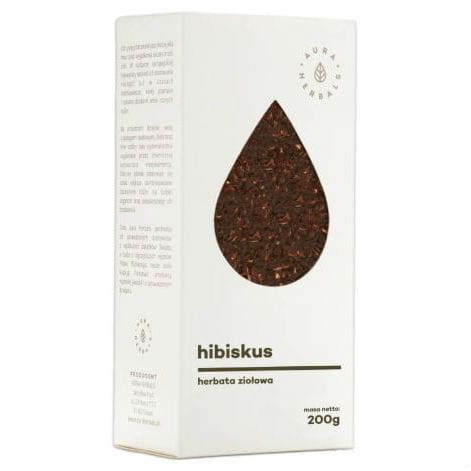 Hibiskus-Hibiskus-Kräuter-Kräutertee 200g AURA HERBALS