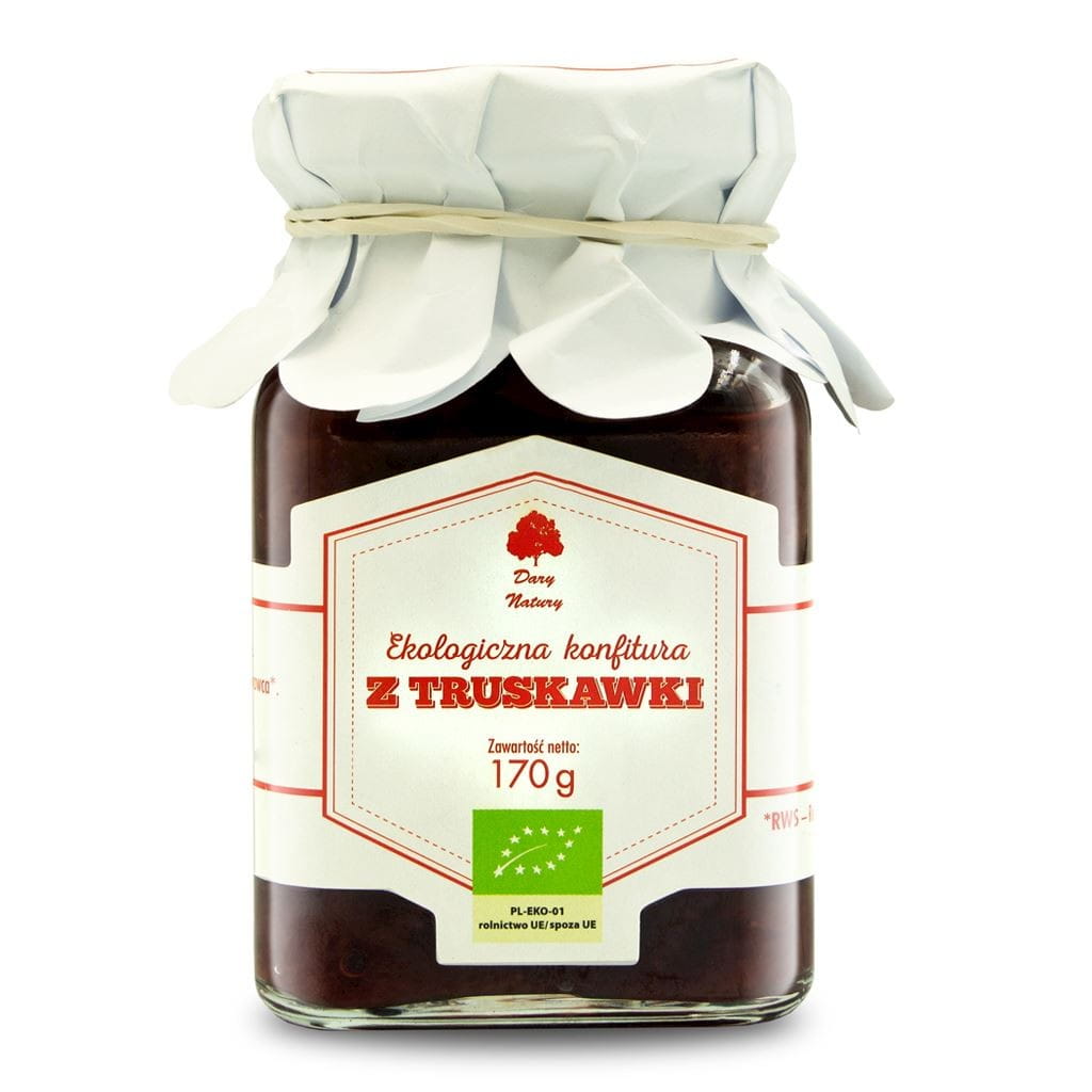 Erdbeermarmelade BIO 170 g - GESCHENKE DER NATUR Hlavný obrázok produktu