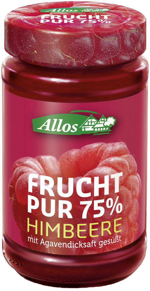 Himbeermousse (75% Frucht) BIO 250 g - ALLOS Hover Image