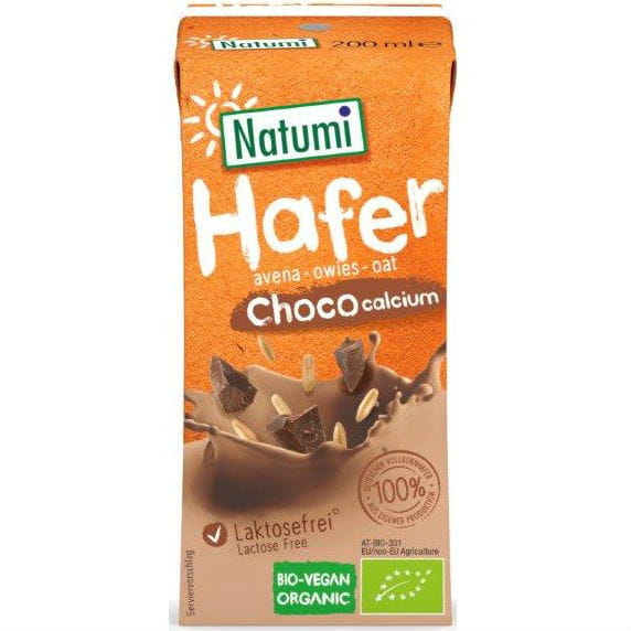 Hafer-Schoko-Drink mit Kalzium aus Meeresalgen BIO 200 ml - NATUMI Hoofdafbeelding