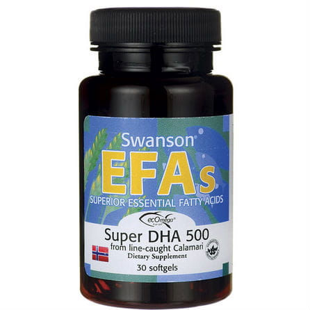 Super DHA 500mg 30 Kapseln von SWANSON Hauptbild