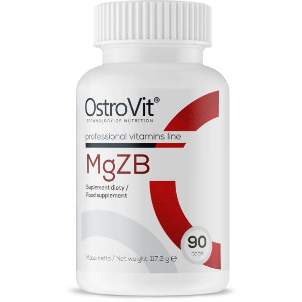 Mgzb Magnesium Magnesiumcitrat + Zink + Vitamin B6 90 Tabletten OSTROVIT Imagem principal do produto