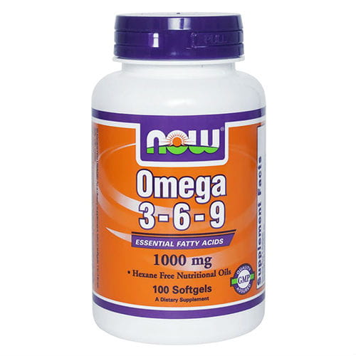 OMEGA 369 1000 mg 100 Kapseln NOW FOODS Image principale du produit