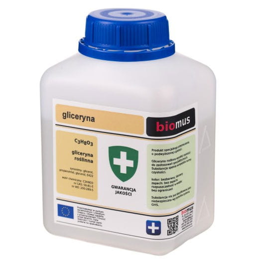 Pflanzliches Glycerin 500g BIOMUS Hover Image