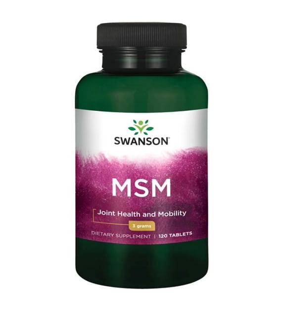 Organischer Schwefel MSM Methylsulfonylmethan Truflex 1500 mg 120 Tabletten SWANSON Hauptbild